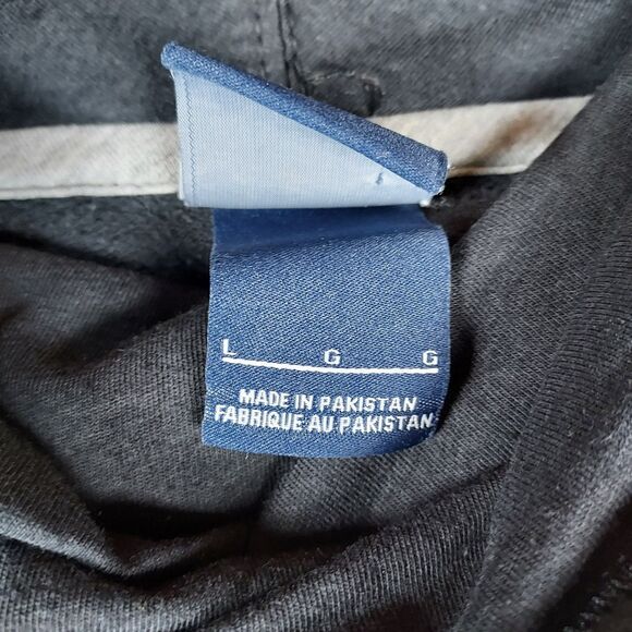 Nike Women’s Funnel Neck Hoodie Large Black Pullover Sweatshirt Soft Fleece - Picture 6 of 12